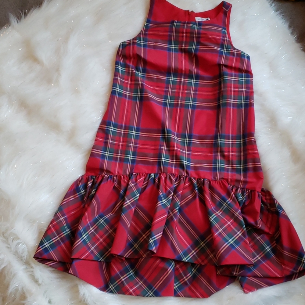 Vineyard Vines Jolly Plaid Amelia Swing Dress Sz 0